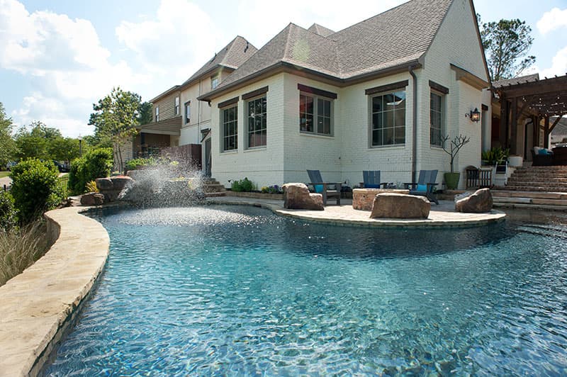 Outdoor kitchen and pool project