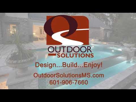 Pool & Outdoor Kitchen Aerial